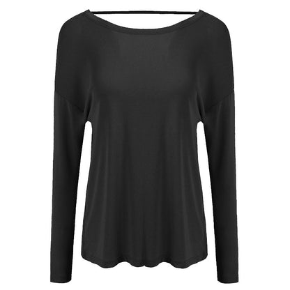 Yoga Wear Long Sleeve Blouse Female Spring